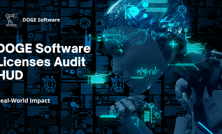 doge software licenses audit hud