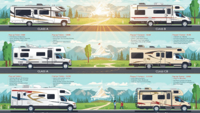 Right RV Class Guide: From Class A to Pop-Up Campers
